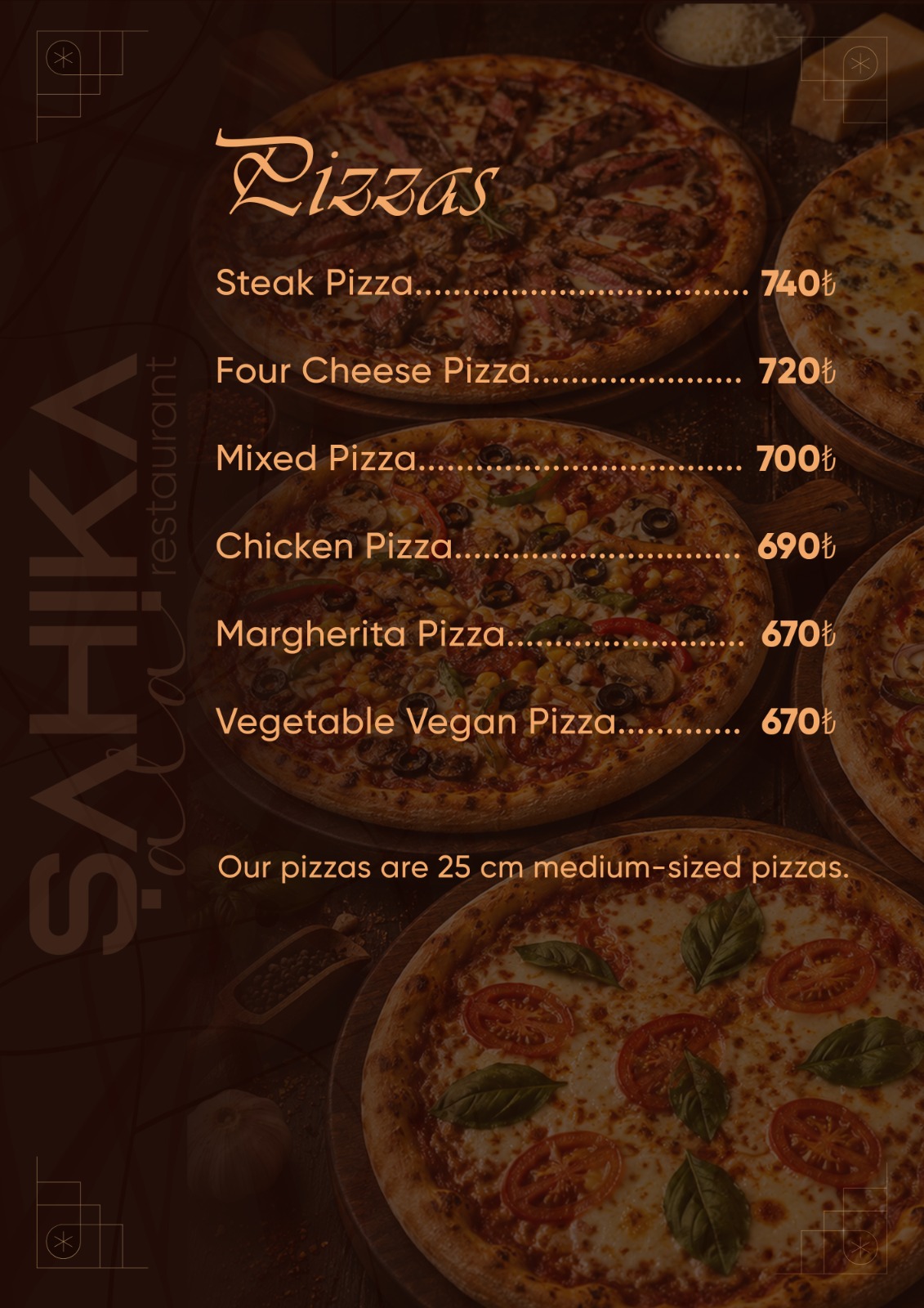 Menu Page