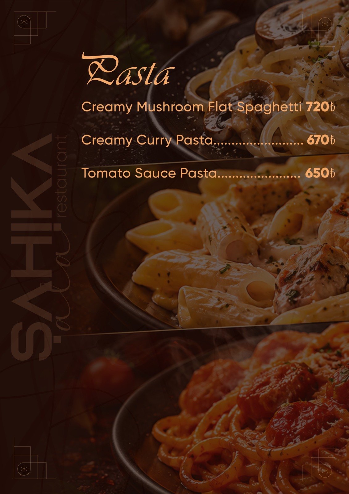 Menu Page