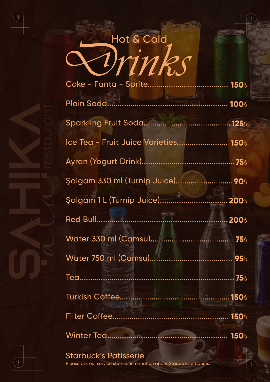 Menu Page
