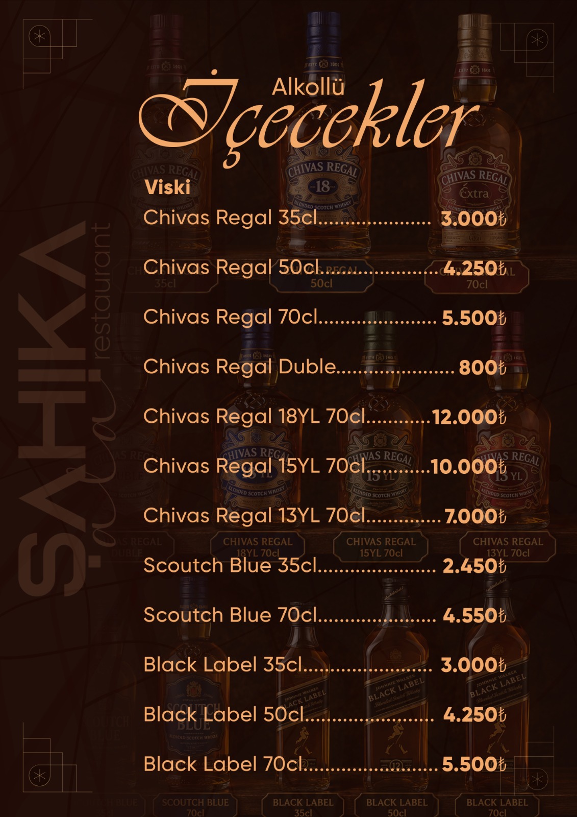 Menu Page