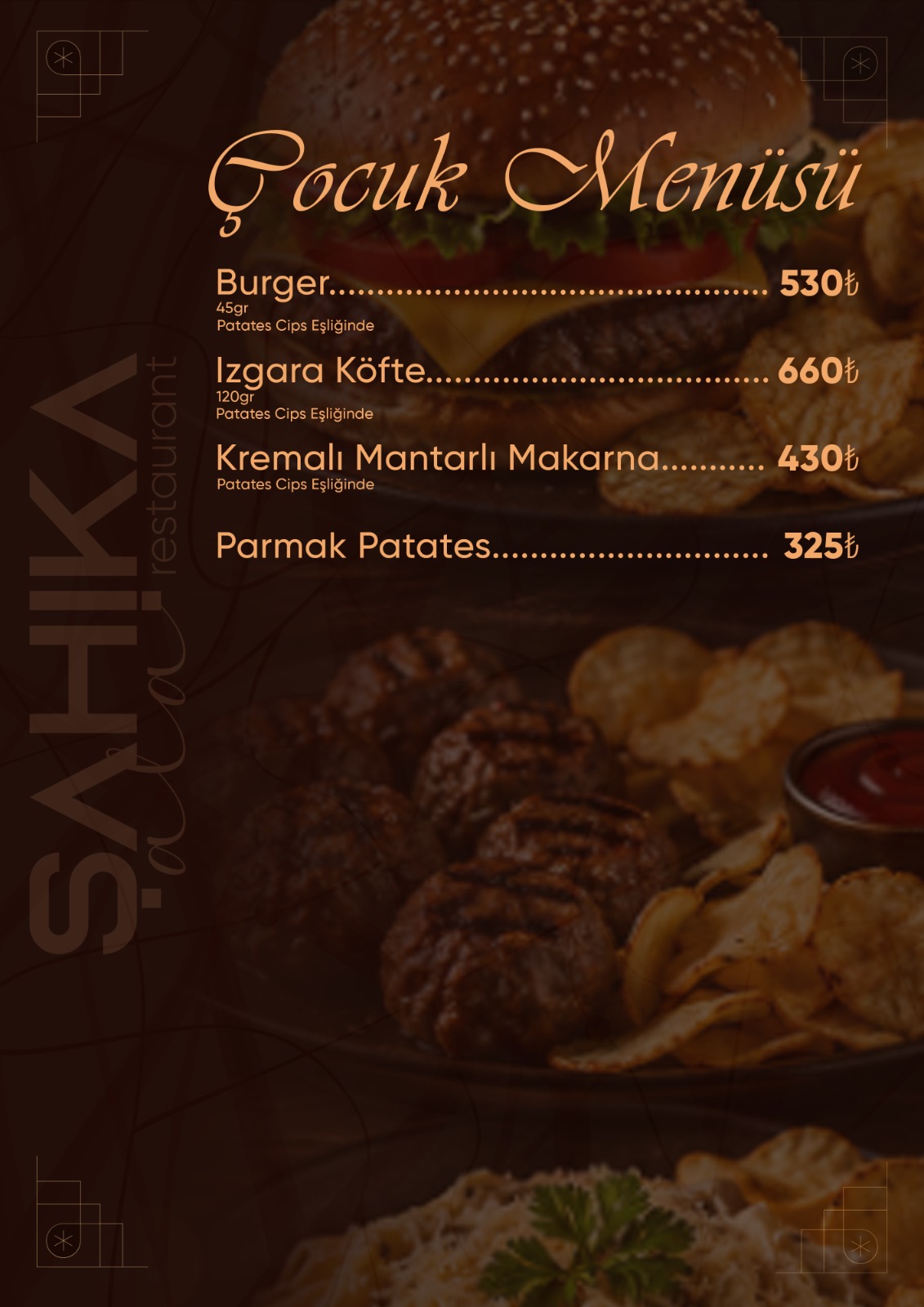 Menu Page