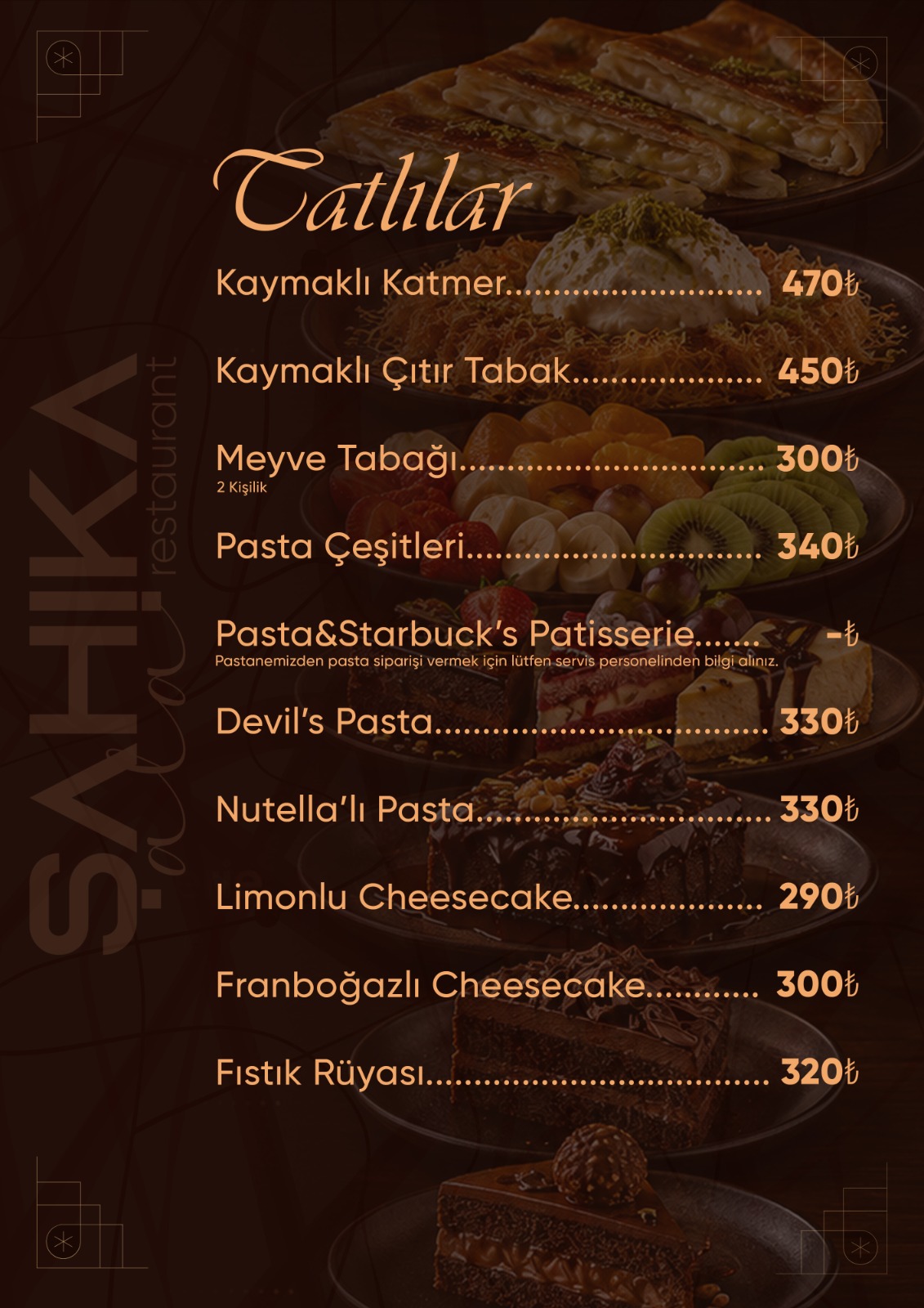 Menu Page