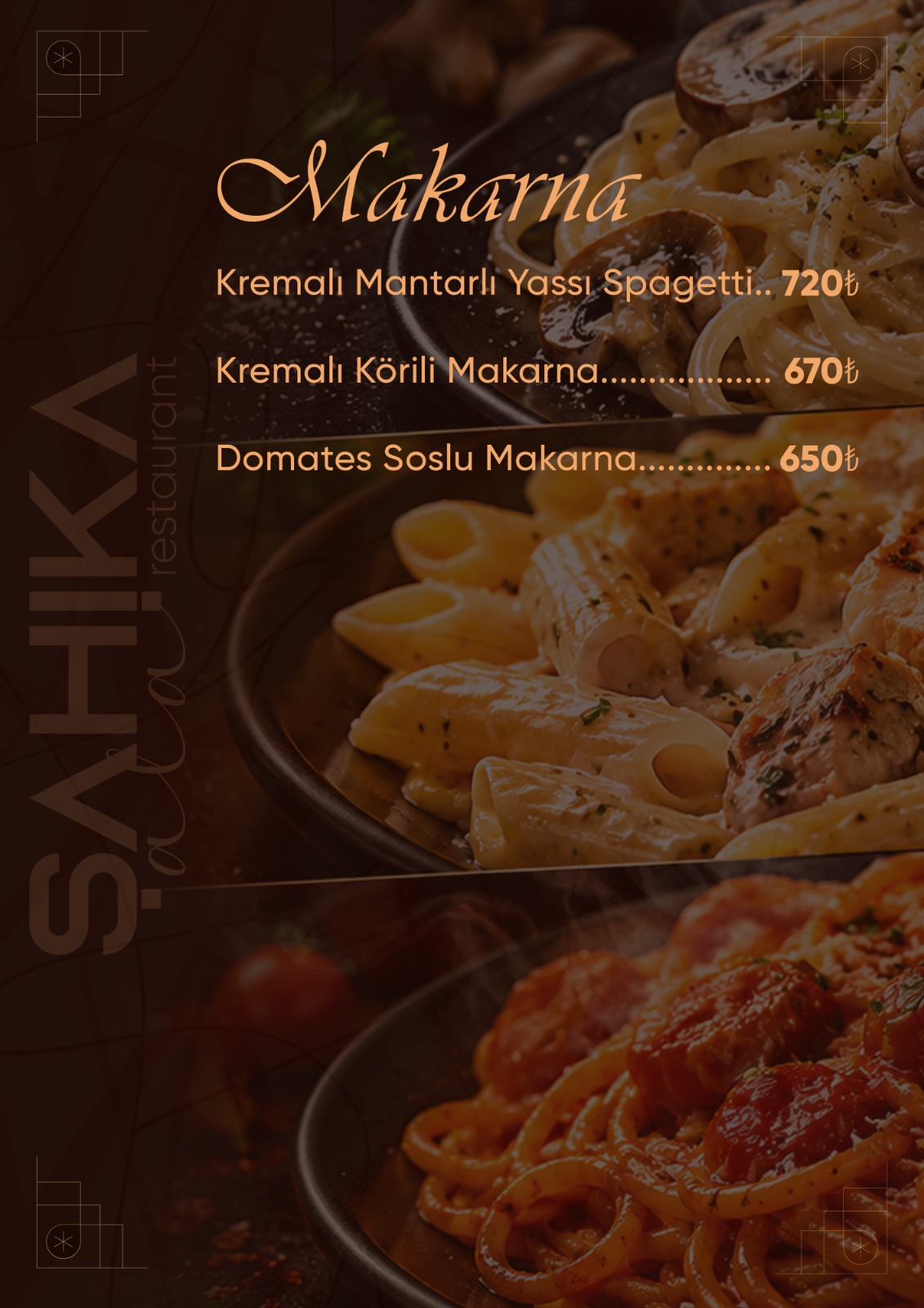 Menu Page