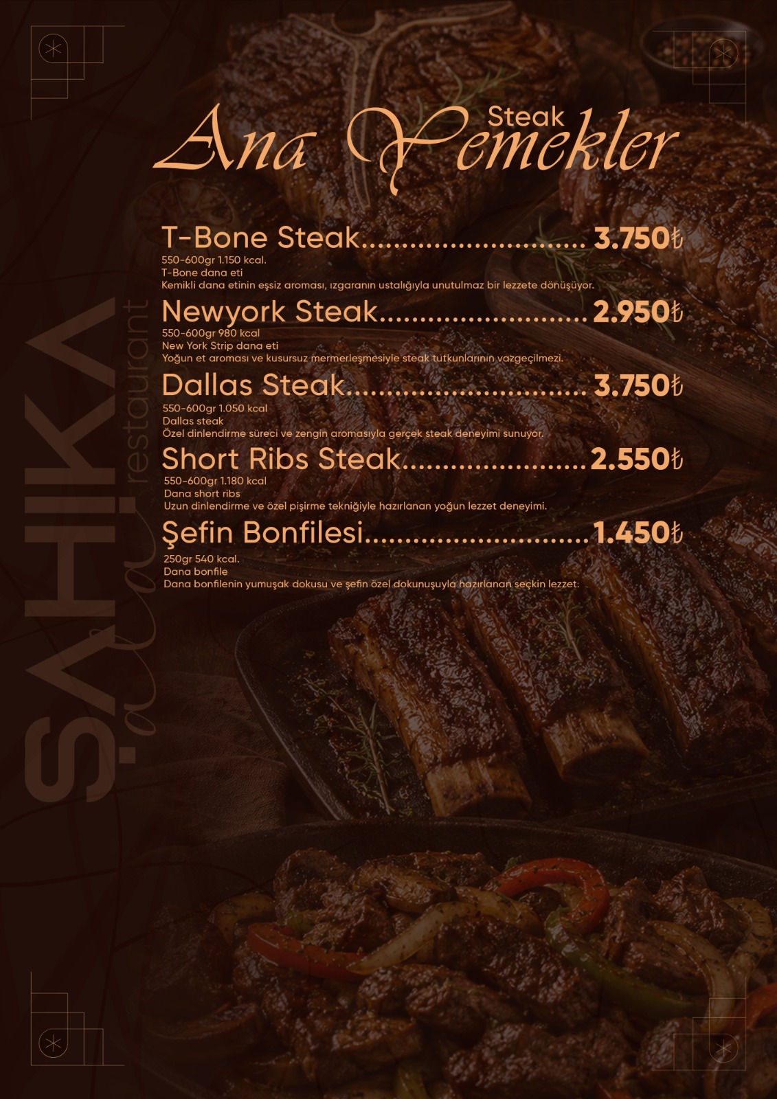 Menu Page