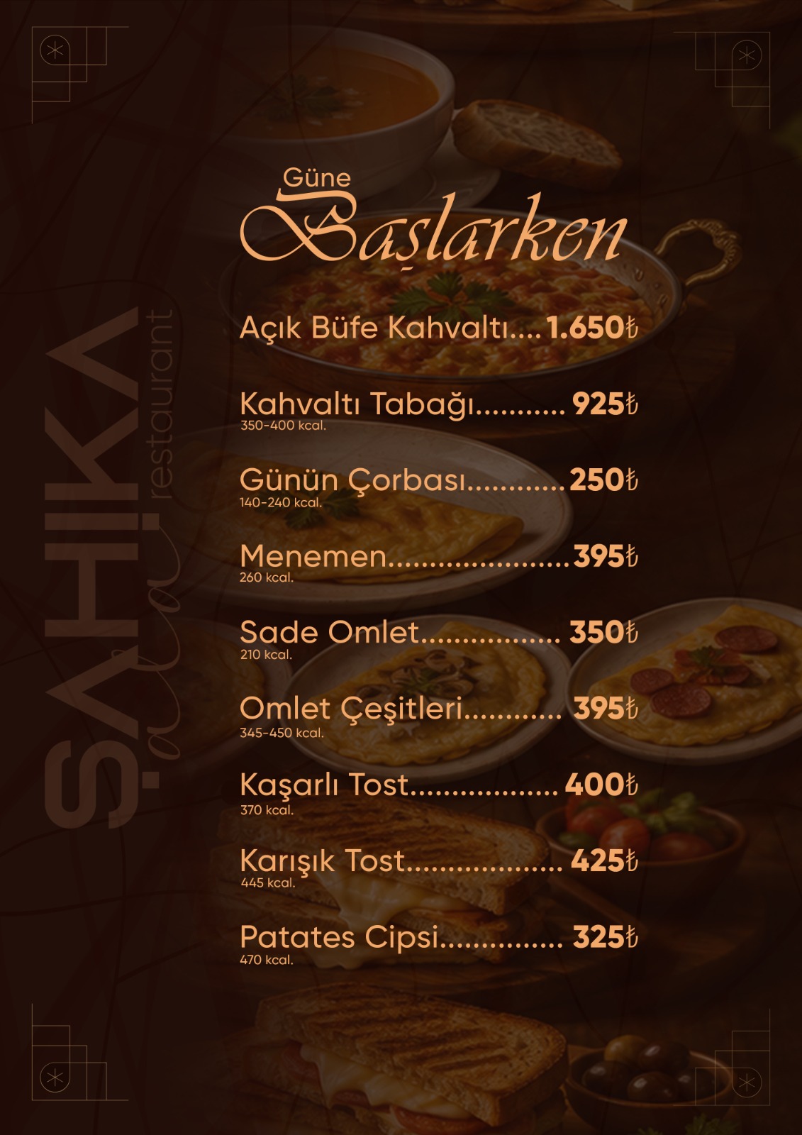 Menu Page