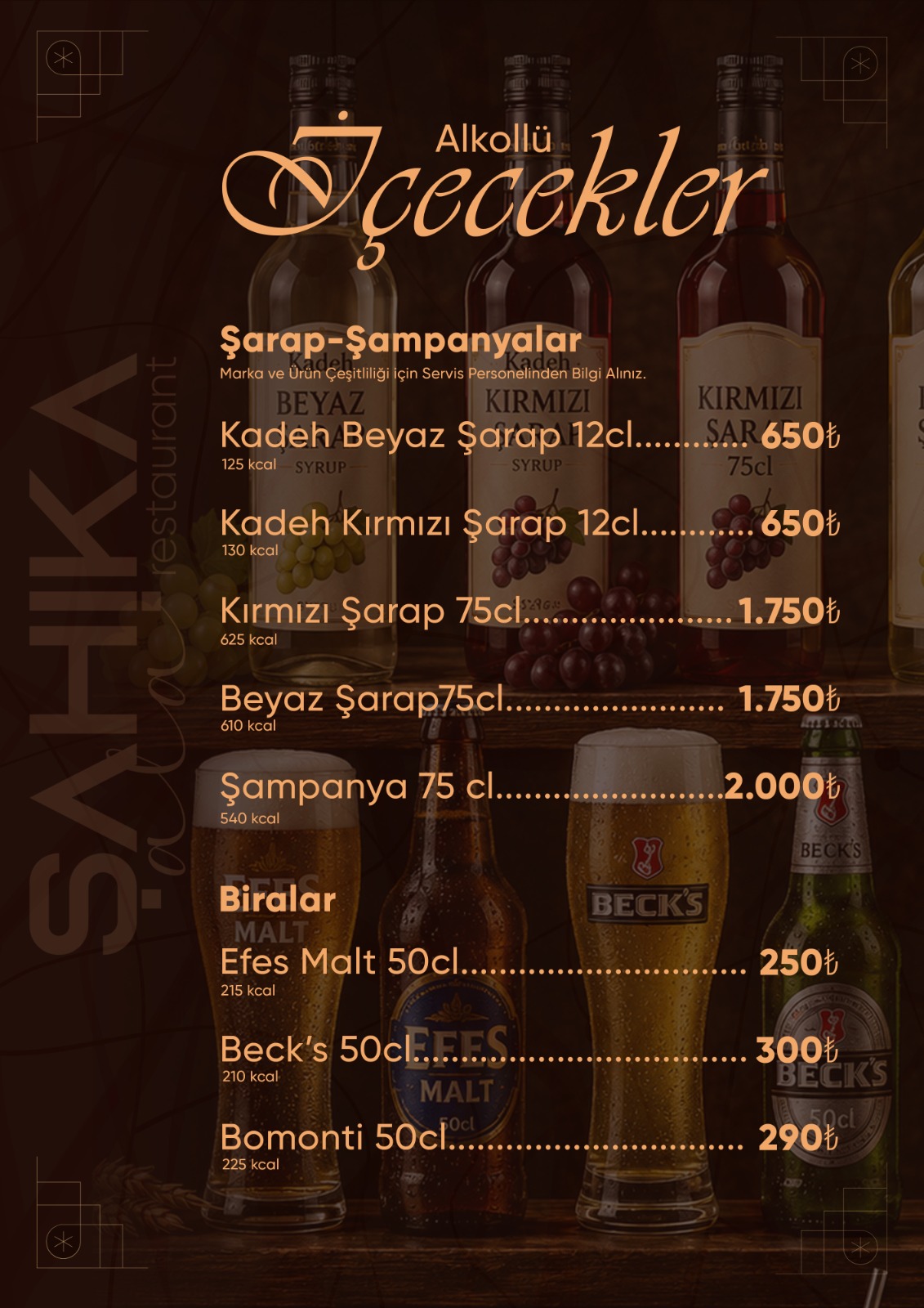 Menu Page
