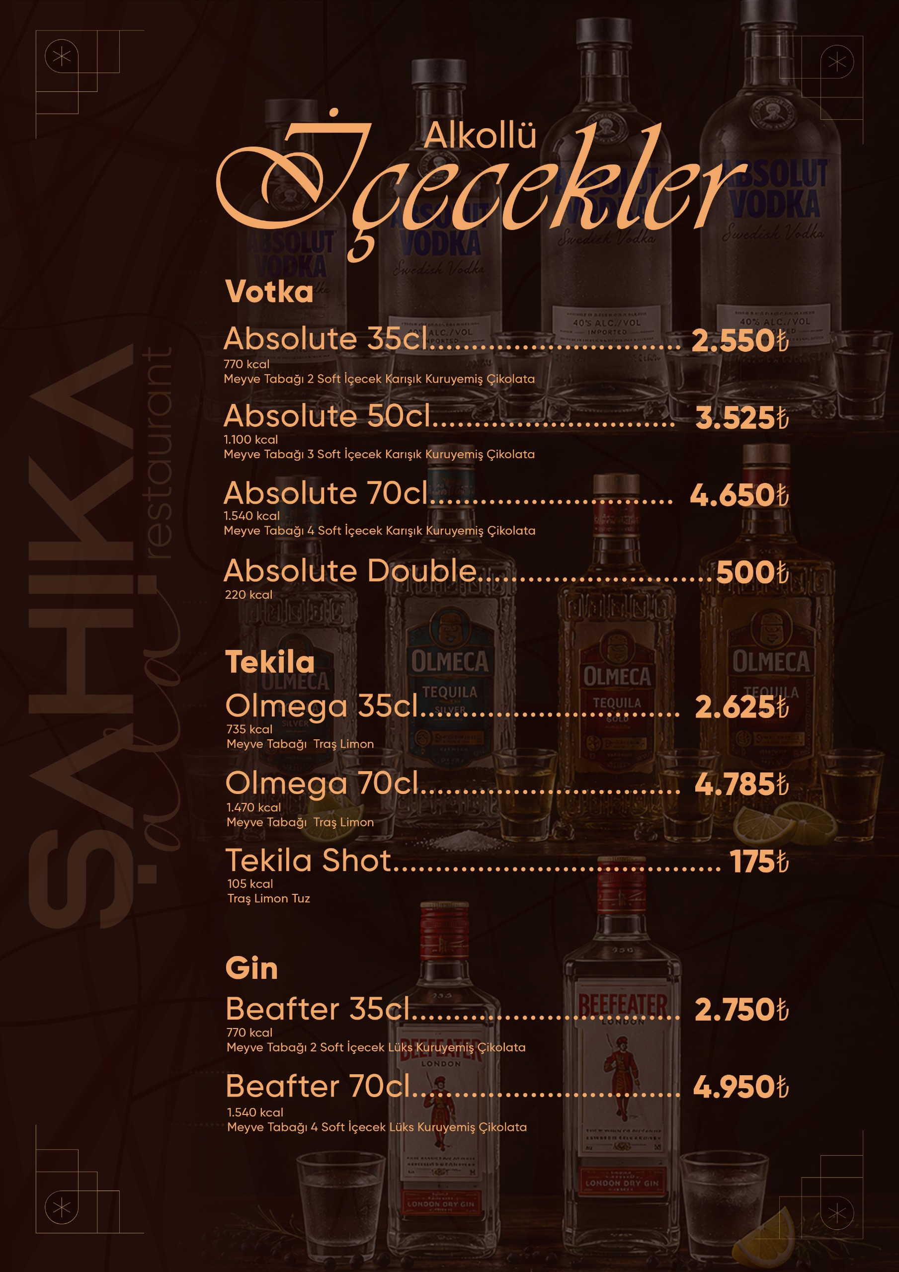 Menu Page