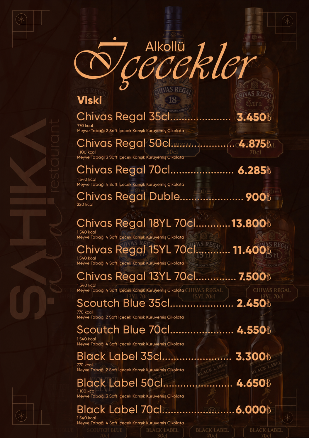 Menu Page