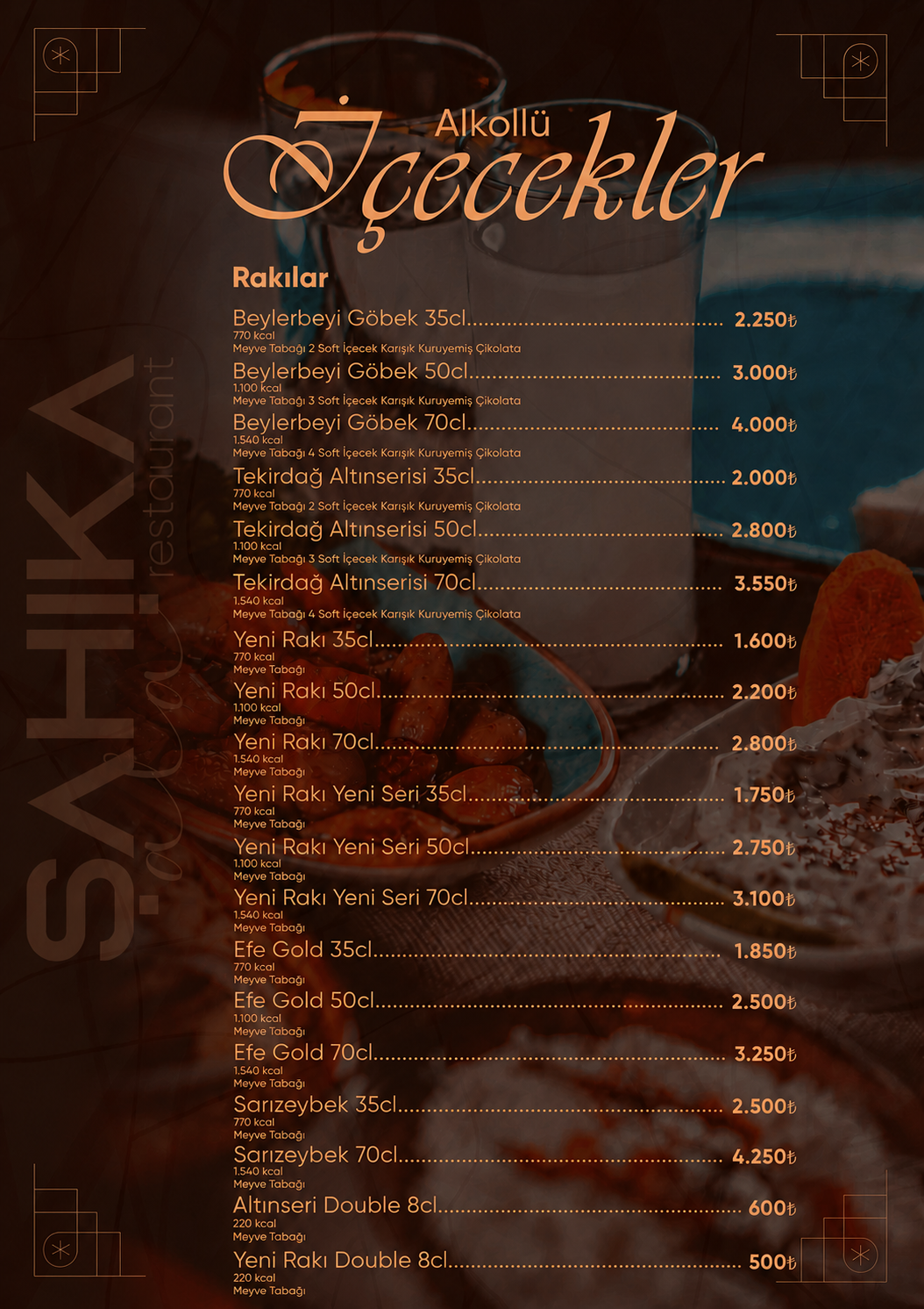 Menu Page