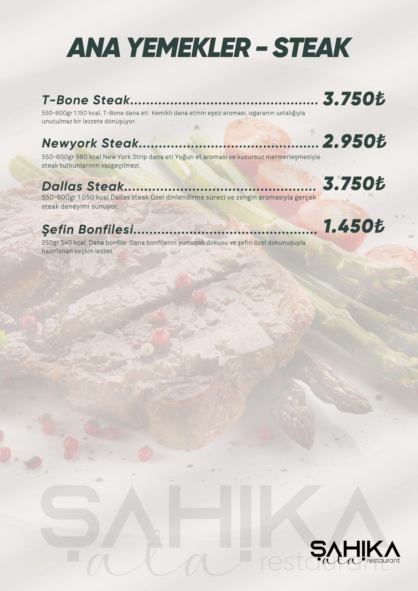 Menu Page