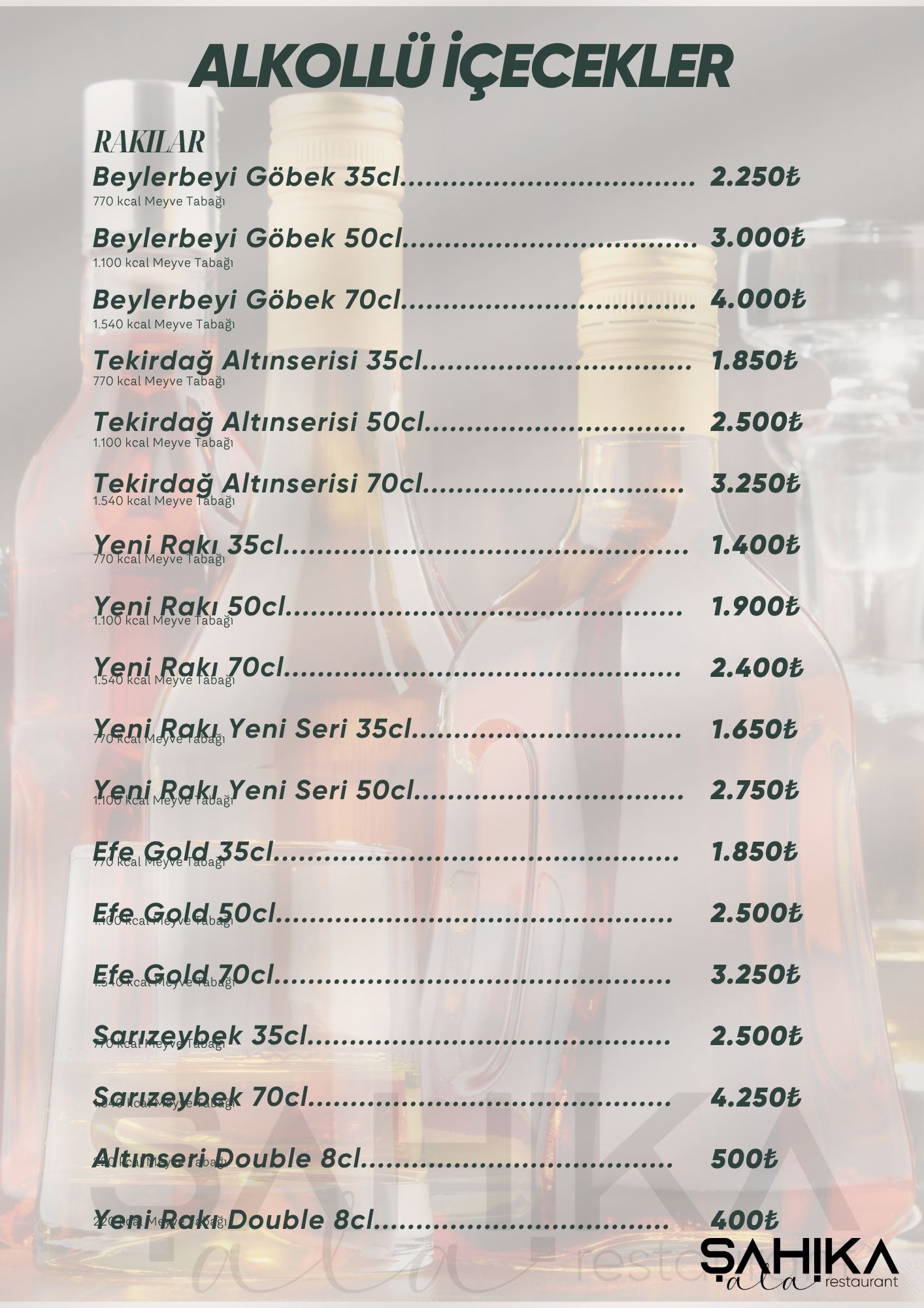 Menu Page