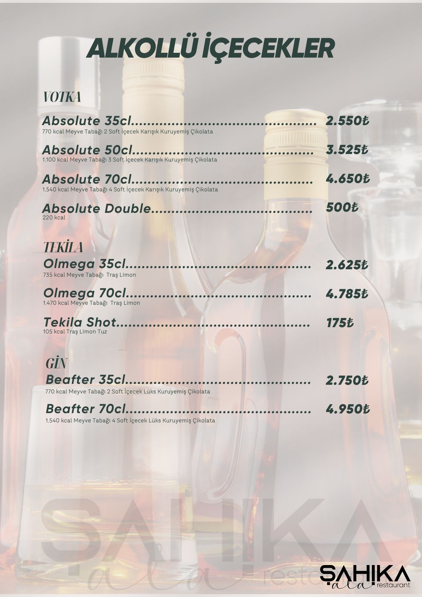 Menu Page