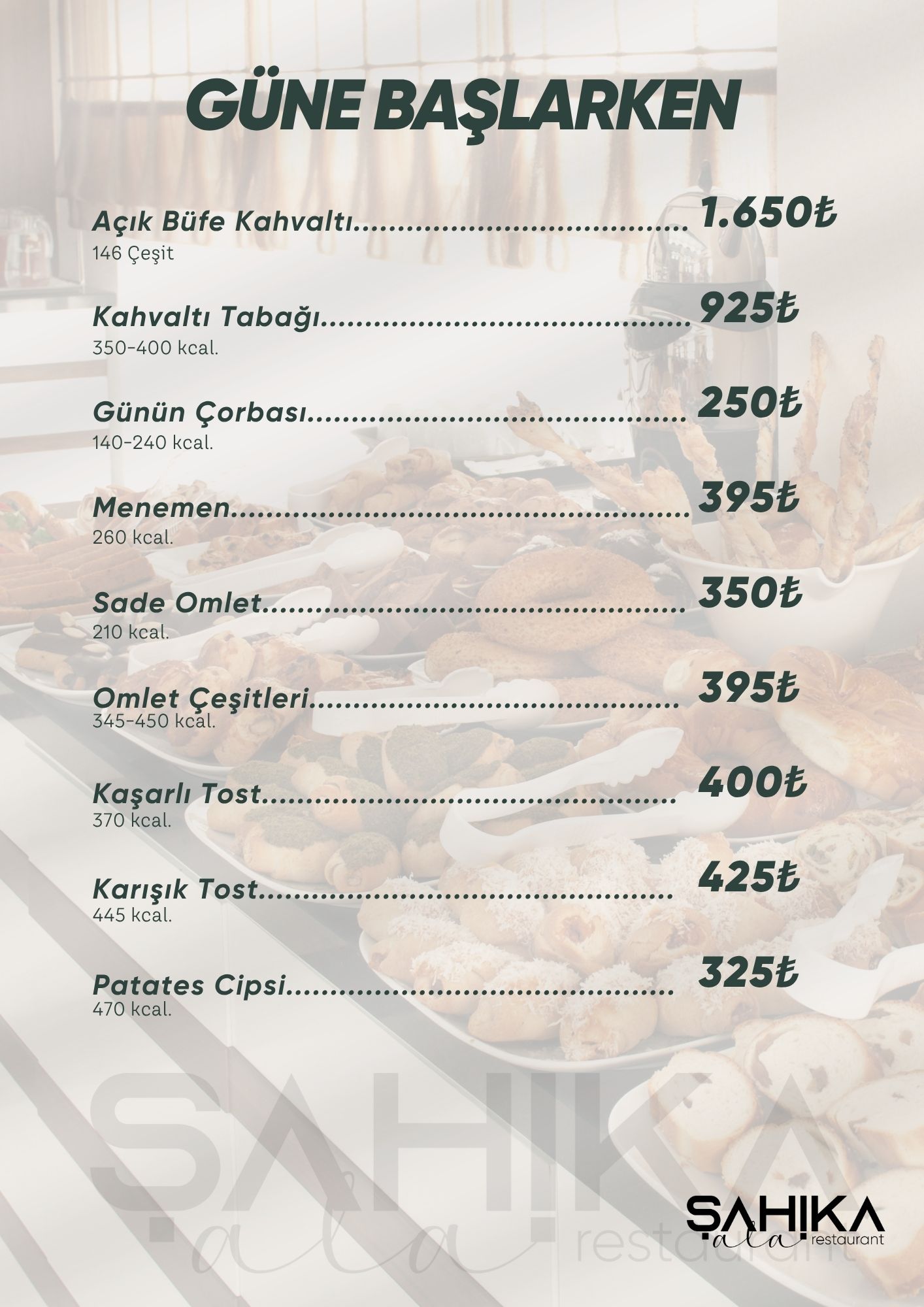 Menu Page