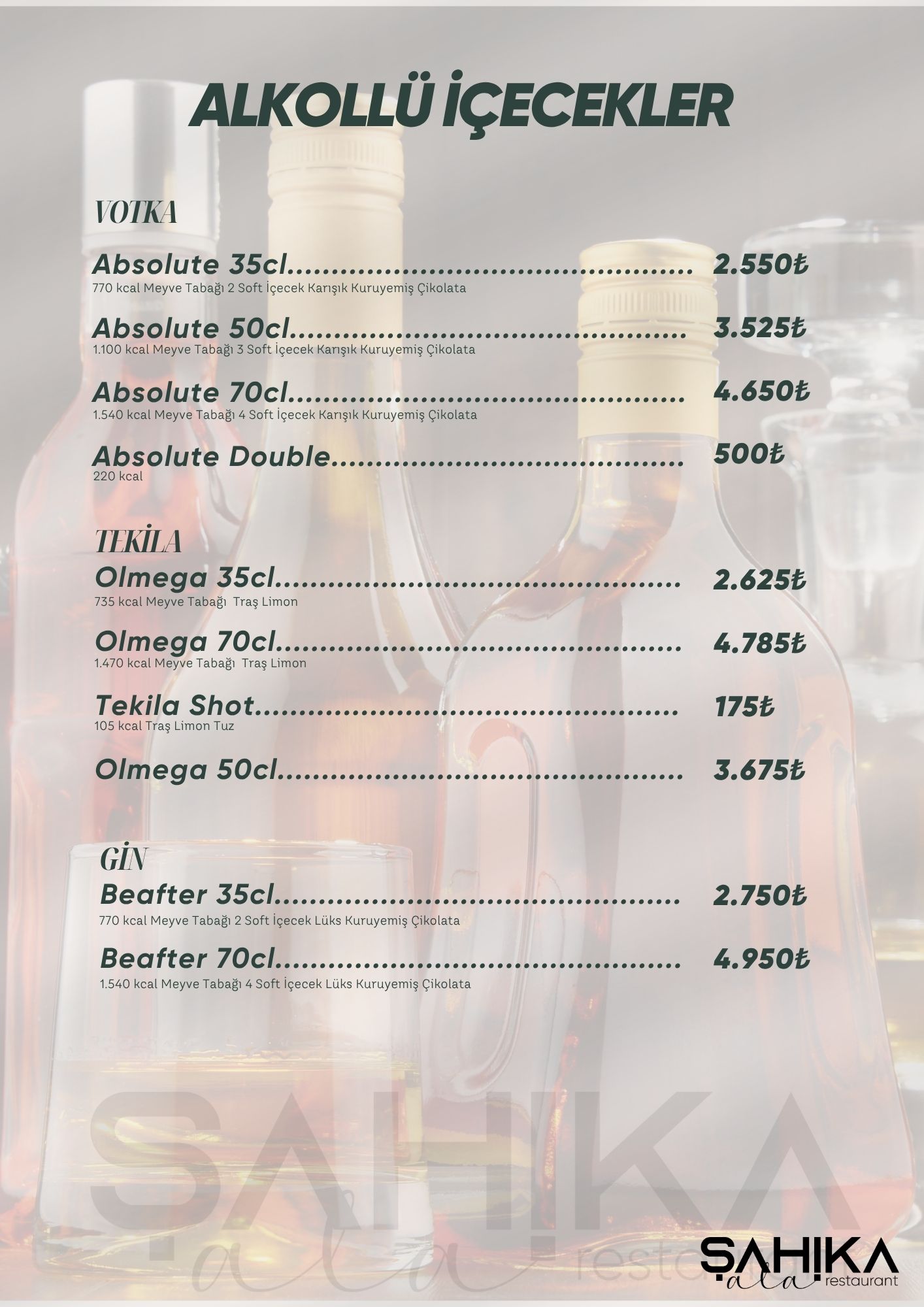 Menu Page