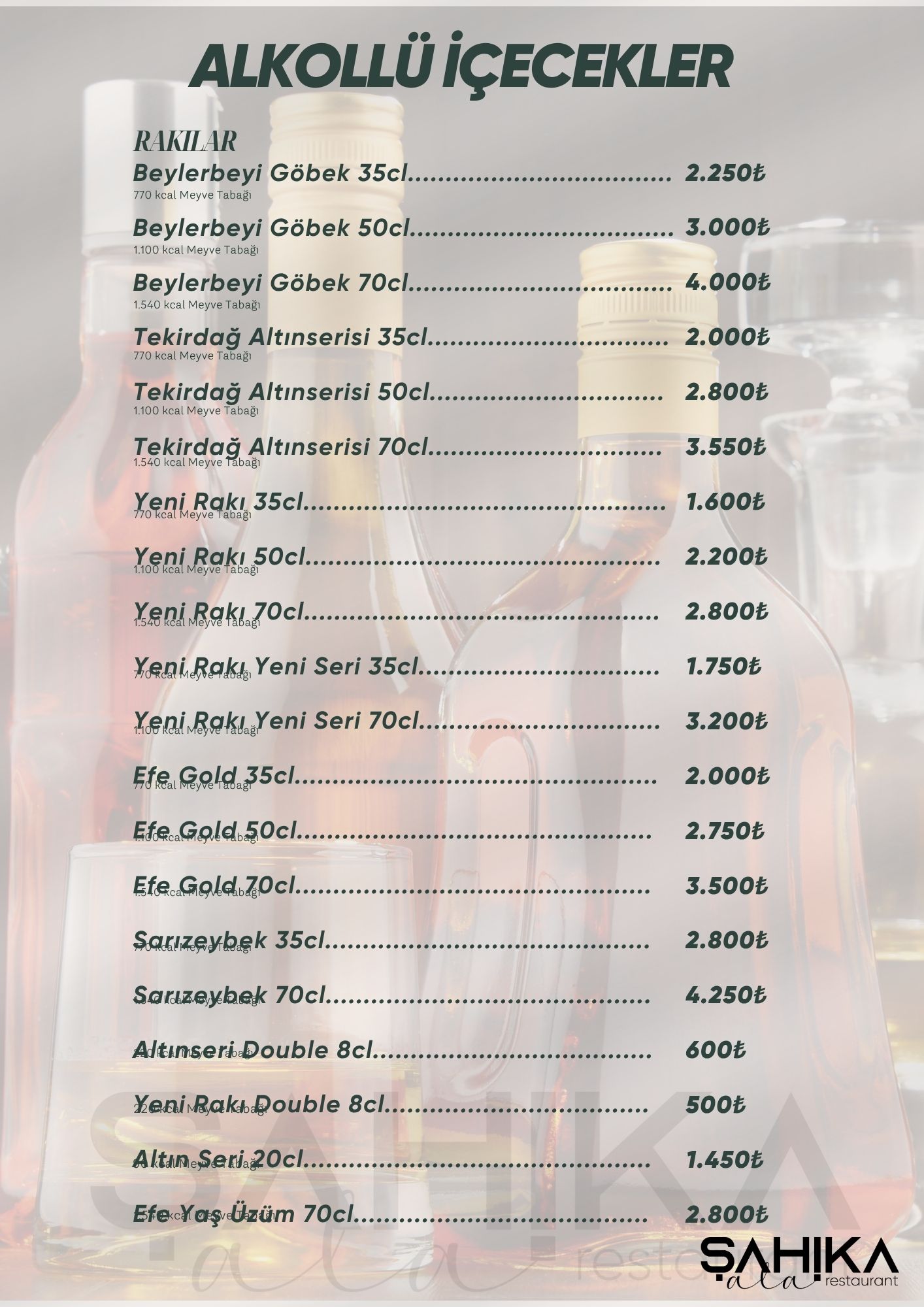 Menu Page