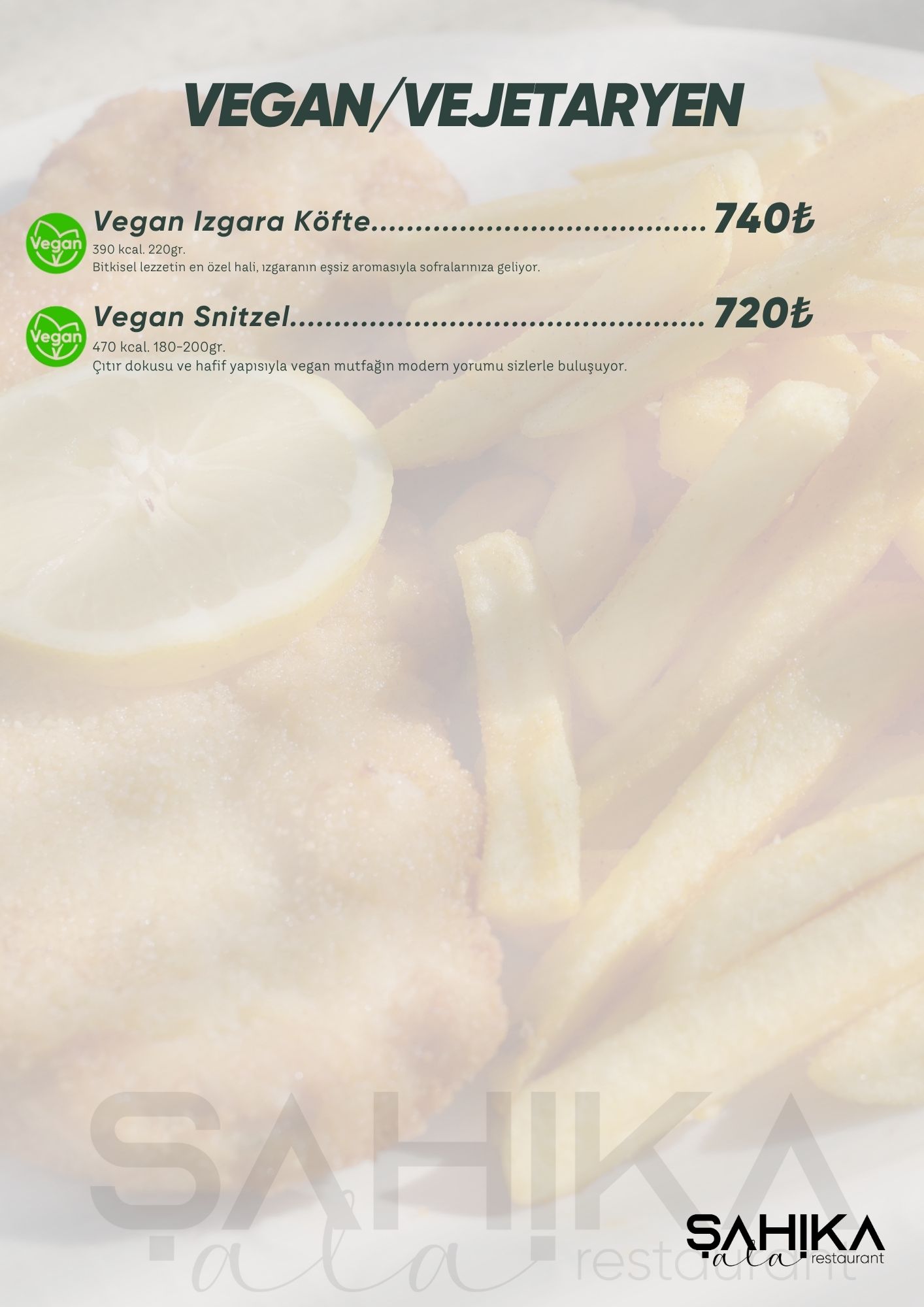 Menu Page